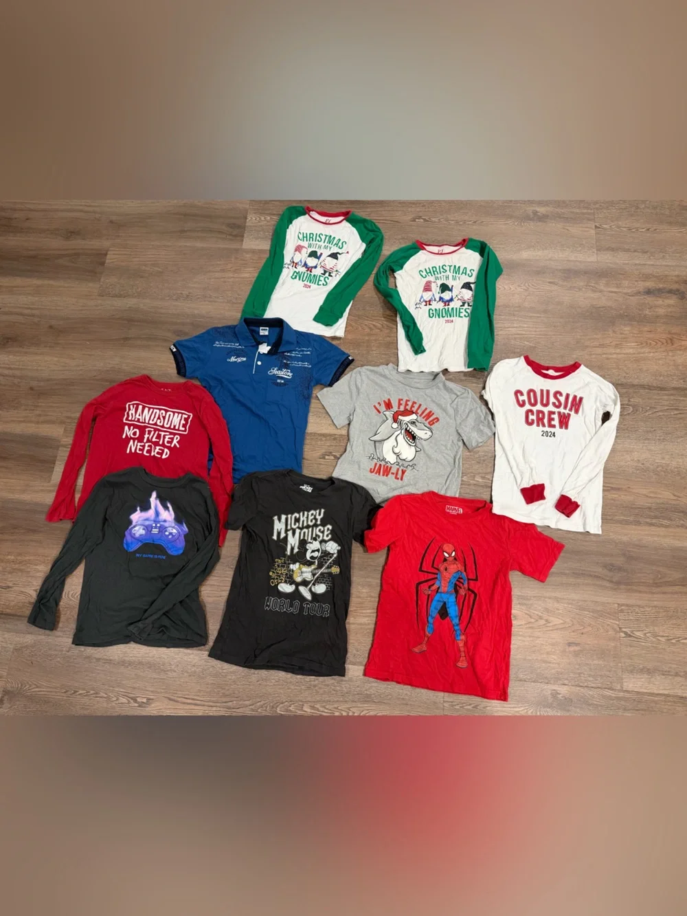 Kids Graphic T-Shirt Bundle - Mixed Colors